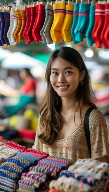 ถุงเท้าขายส่งราคาถูกจากโรงงานโดยตรง พร้อมส่งถึงชัยนาท คุณภาพดี ราคาคุ้มค่า สำหรับผู้ประกอบการรายเล็กและใหญ่ ชั้นจัดวางถุงเท้ จังหวัดชัยนาท