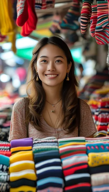 ถุงเท้าขายส่งราคาถูกจากโรงงานโดยตรง คุณภาพเยี่ยม ใส่สบาย ทนทาน จัดส่งถึงจังหวัดภูเก็ต เหมาะสำหรับร้านค้าและตัวแทนจำหน่าย ร้าน ถุงเท้าราคาส่ง จังหวัดภูเก็ต