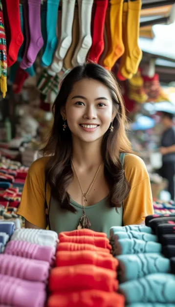 ถุงเท้าราคาส่งผลิตจากโรงงานโดยตรง คุณภาพดี ราคาถูกมาก พร้อมบริการจัดส่งรวดเร็วถึงจังหวัดสุราษฎร์ธานี ผลิตถุงเท้า ขายราคาส่ง จังหวัดสุราษฎร์ธานี
2